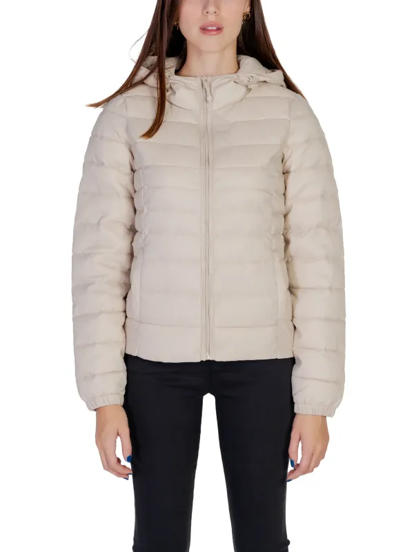 Leichte beige gesteppte Kurzjacke Only Leichte beige gesteppte Kurzjacke Only