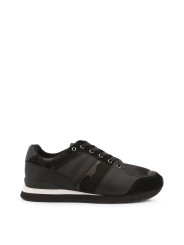 Schwarze Lamborghini Leder Sneaker