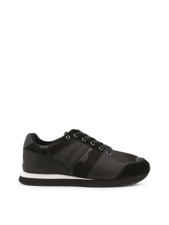 Schwarze Lamborghini Leder Sneaker