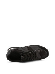 Schwarze Lamborghini-Sneaker mit Logo