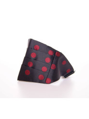 Cummerbund Exquisite Black Silk Cummerbund with Red Polka Dots 430,00 € 7333413013132 | Planet-Deluxe