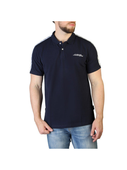 Navy blaues Polohemd mit Logo