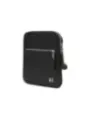Schwarze Armani Exchange Umhängetasche Leder