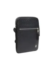 Schwarze Armani Exchange Lederhandtasche