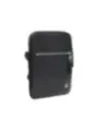 Schwarze Armani Exchange Lederhandtasche