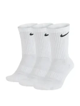 Weiße Nike-Socken mit Logo