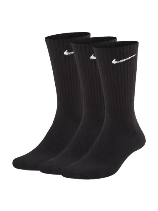 Schwarze Nike-Socken mit Logo