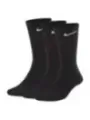 Schwarze Nike-Socken mit Logo