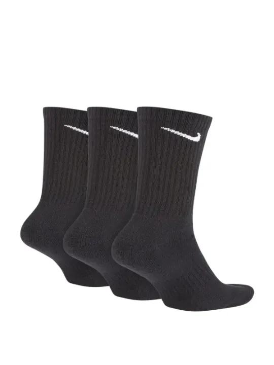 Schwarze Nike-Socken mit Logo