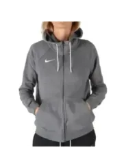 Grauer Nike Kapuzenpullover mit Reißverschluss