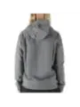 Grauer Nike Fleece Kapuzenpullover