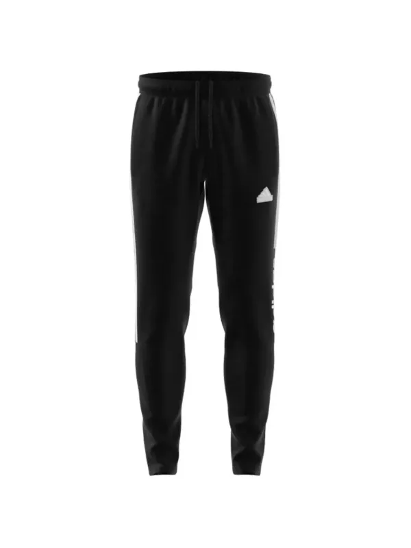 Schwarze Adidas-Leggings mit Reflektoren Schwarze Adidas-Leggings mit Reflektoren