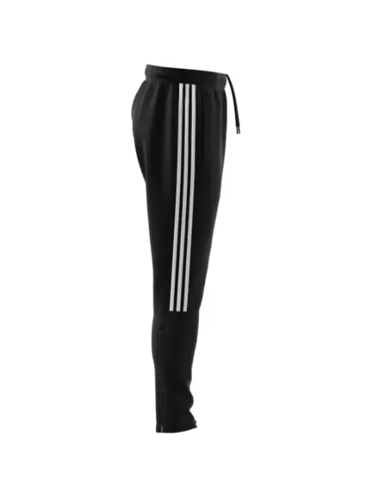 Schwarze Adidas Trainingshose mit Streifen