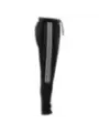 Schwarze Adidas Trainingshose mit Streifen