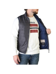 Graue Napapijri Weste mit Taschen