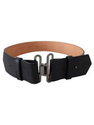 Belts Chic Leather Adjustable Black Belt 270,00 € 8033983789459 | Planet-Deluxe