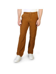 Braune Cordhose mit gerippter Textur Napapijri