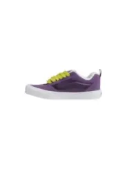 Lila Vans Sneaker mit gelben Schlaufen