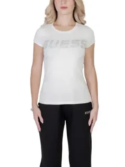 Guess Logo T-Shirt schwarze Hose