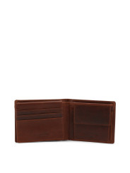 Braunes Lederbifold-Portemonnaie Lumberjack NEWCO