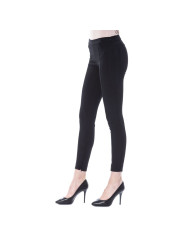 Jeans & Pants Elegant Black Skinny Pants with Zip Closure 290,00 € 2200001170636 | Planet-Deluxe