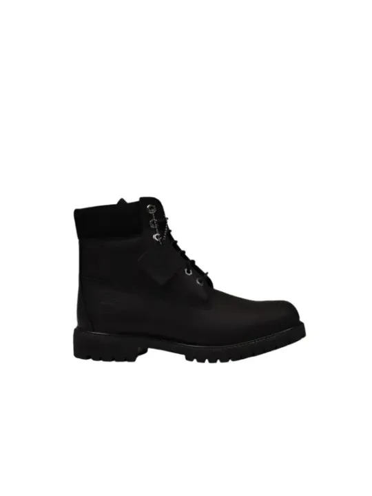 Schwarze Timberland Stiefel mit Schnürung