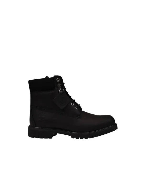Schwarze Timberland Stiefel mit Schnürung