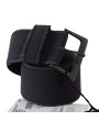 Belts Elegant Black Leather Classic Belt 180,00 € 7333413032355 | Planet-Deluxe