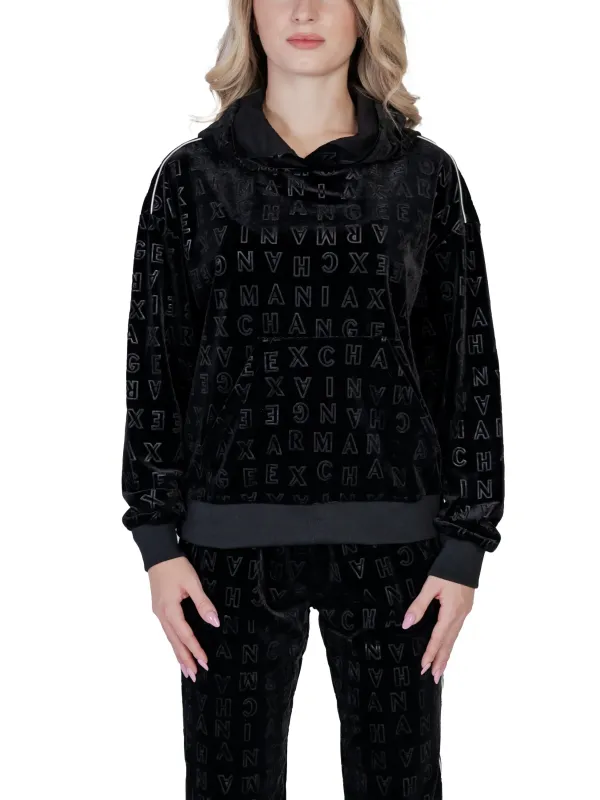 Schwarzes Samt Armani Exchange Set Schwarzes Samt Armani Exchange Set