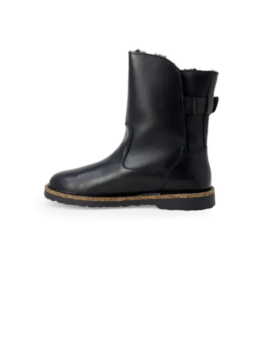 Schwarze Birkenstock Chelsea Lederstiefel