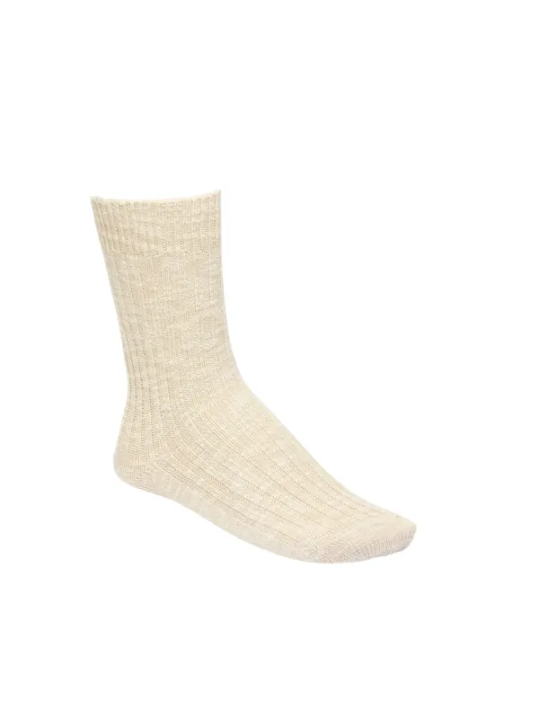 Weißes Tweed Wolle Birkenstock Socken Weißes Tweed Wolle Birkenstock Socken