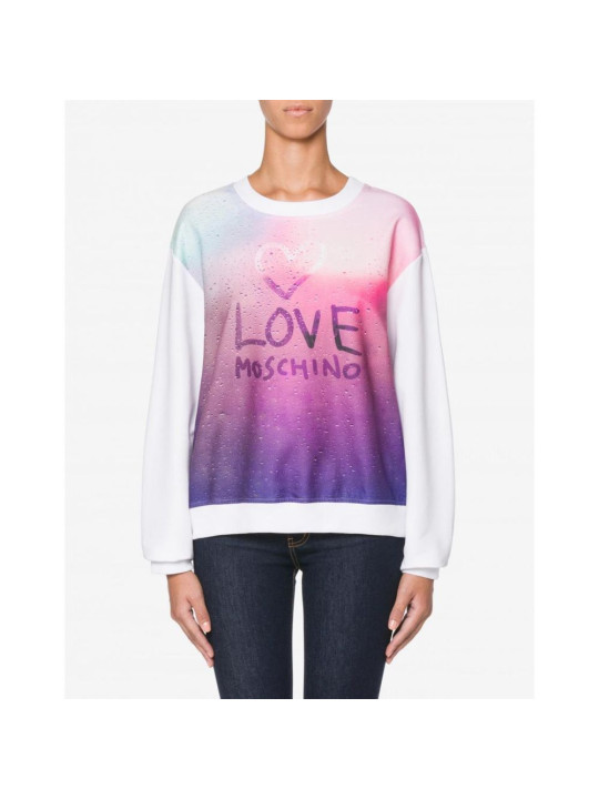 Sweaters Chic Fogged Glass Effect Logo Sweatshirt 170,00 € 8054807735001 | Planet-Deluxe