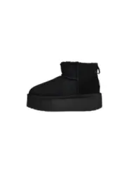 Schwarze wasserdichte Emu Stiefel kurzschaft