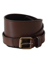 Belts Elegant Rustic Gold-Tone Leather Belt 230,00 € 1000005044374 | Planet-Deluxe