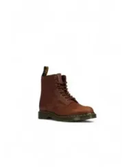 Braune Dr. Martens Lederstiefel