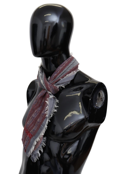 Scarves Chic Multicolor Wool Blend Designer Scarf 310,00 € 8058301883053 | Planet-Deluxe