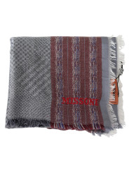 Scarves Chic Multicolor Wool Blend Designer Scarf 310,00 € 8058301883053 | Planet-Deluxe