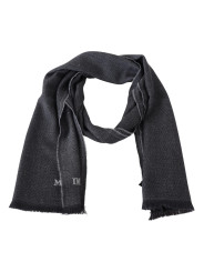Scarves Elegant Wool Scarf with Signature Embroidery 310,00 € 8058301883411 | Planet-Deluxe
