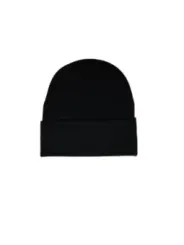 Schwarze Guess Beanie Strickmütze Winter