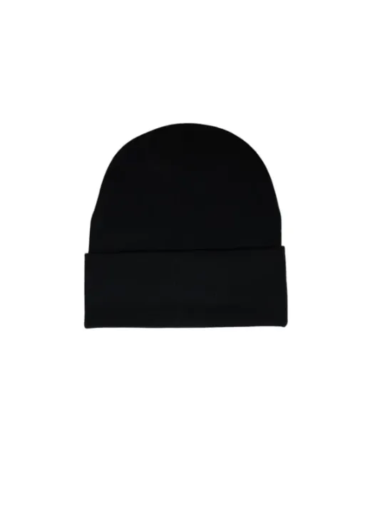 Schwarze Guess Beanie Strickmütze Winter