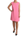 Dresses Elegant Pink Shift Knee Length Dress 1.270,00 € 8054802811304 | Planet-Deluxe