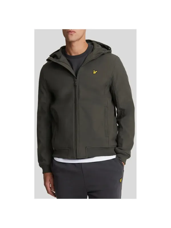 Dunkelgrauer Lyle & Scott Kapuzenpullover Dunkelgrauer Lyle & Scott Kapuzenpullover