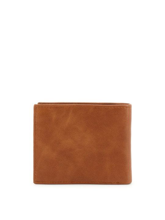 Braun Leder Geldbörse im Vintage-Stil