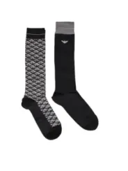 Graue Emporio Armani Herren Socken