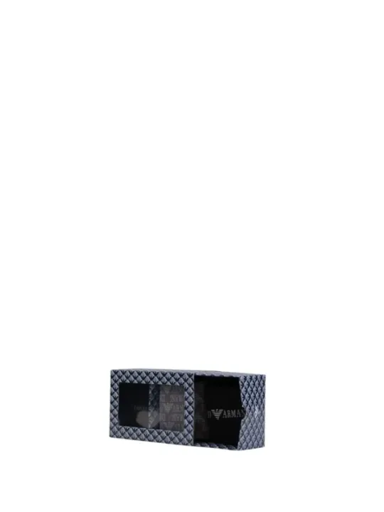 Armani Unterwäsche graues Diamantmuster Box