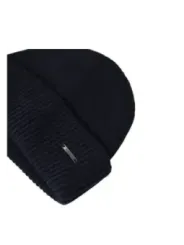Dunkelblaue Rippstrickmütze Antony Morato