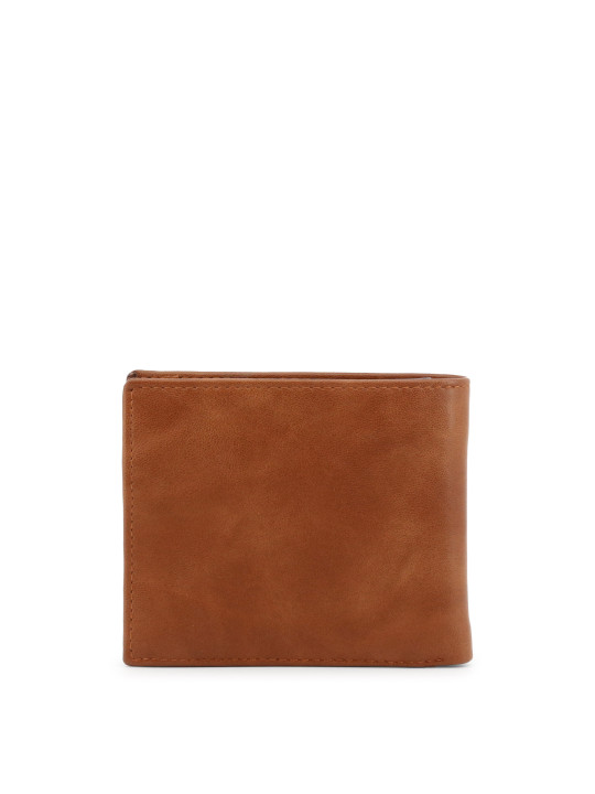 Braunes Lederbrieftasche mit Kartenfächern