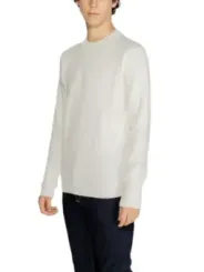 Natürlicher schwarzer Baumwoll-Pullover Hamaki-ho