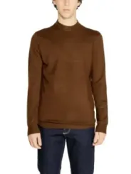 Brauner Antony Morato Strickpullover Jeans