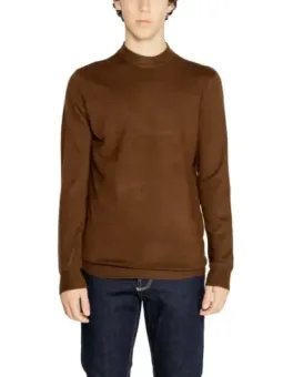 Brauner Antony Morato Strickpullover Jeans